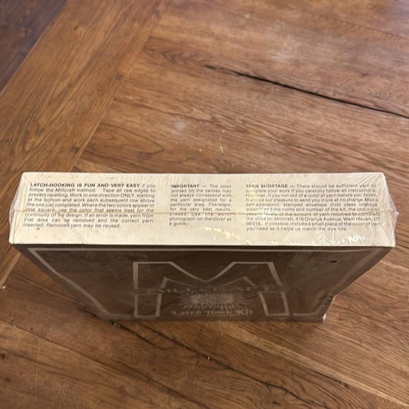 Latch Hook Kit Millcraft Home Vintage SSL-507 - Picture 5 of 6